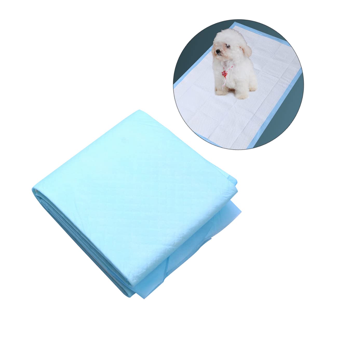 30 Stück Absorbierende Hundetoilettenunterlagen für Welpen XL Pet Urine Pads für Tägliche Nutzung Training von Haustieren Wohnung Auto oder Hotelzimmer