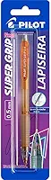 Lapiseira 0.5mm Super Grip Laranja Neon H-185 com 1 unidade - Pilot