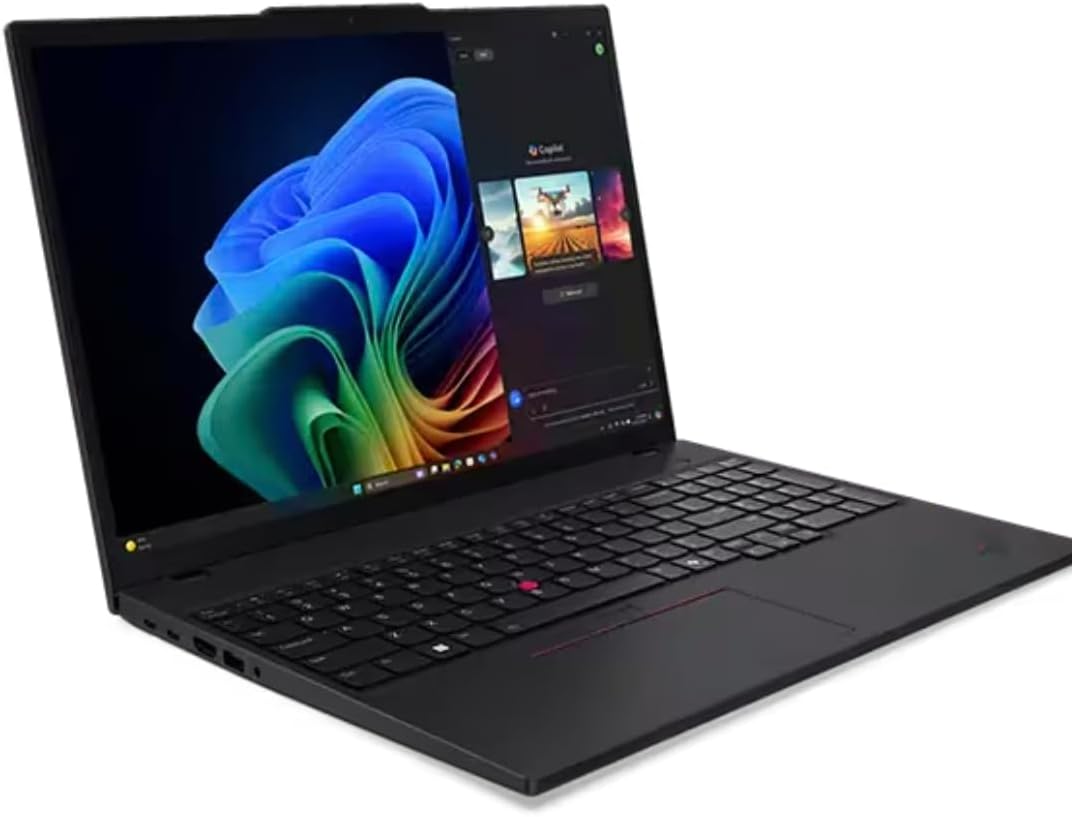Lenovo 2025 Copilot+ ThinkPad T16 Gen 4 AMD Ryzen™ AI 7 PRO 350, 16" WUXGA, IPS 400nits Touch Screen, 60Hz, 16GB RAM, 512GB SSD, Backlit KYB Fingerprint Reader, Windows 11 Pro - 21QN0043US