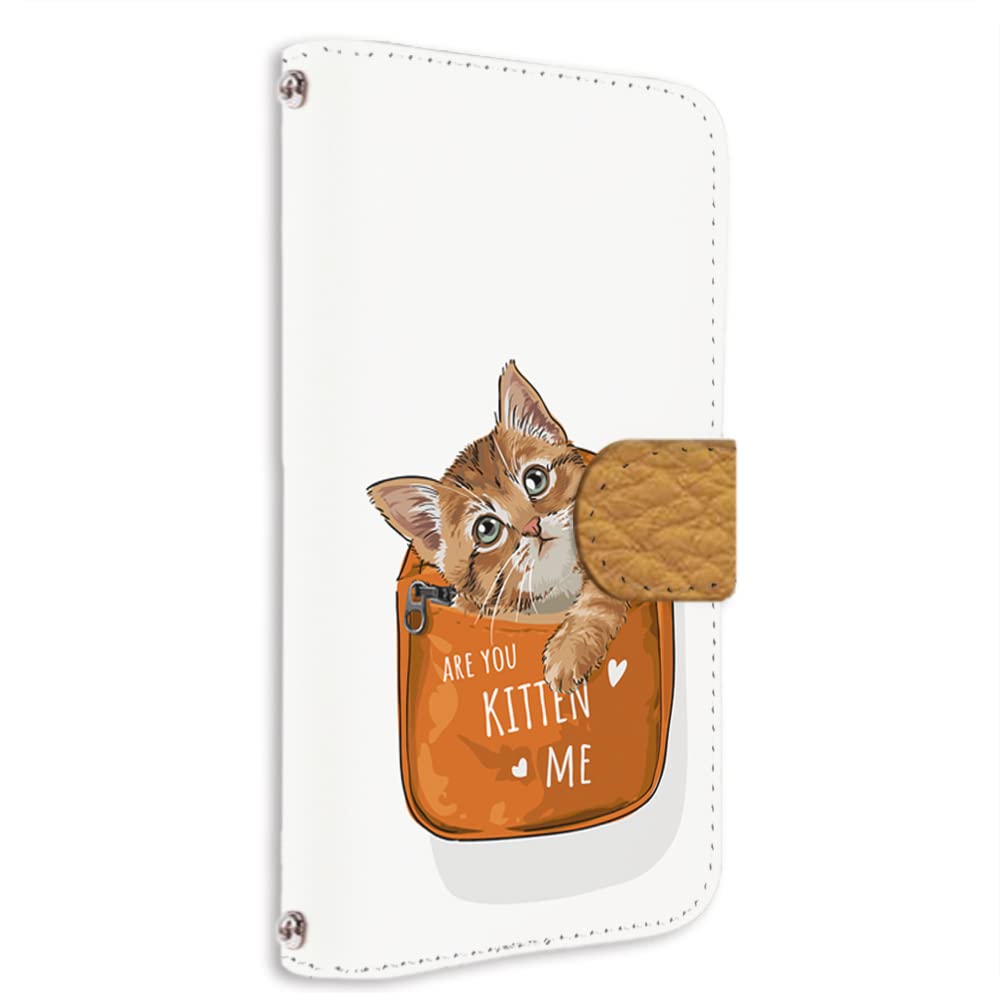 Amazon.co.jp: Google Pixel 8a 用 ねこバック・オレンジ キャット 
