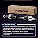 AUTOSTEADY Front Right CV Axle Assembly Replacement for 2005 2006 2007 2008 2009 Buick Allure Lacrosse, 2000-2004 2005 2006 2007 2008 2009 2010 2011 Chevrolet Impala, 2000-2007 Monte Carlo, 60-1250