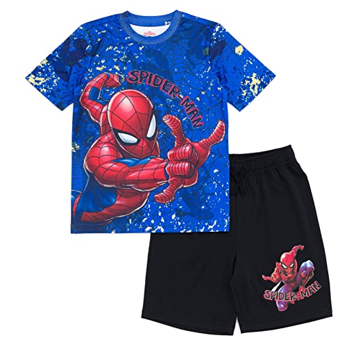 Ropa infantil de Spiderman conjunto de dos piezas elástico para niños talla 2T