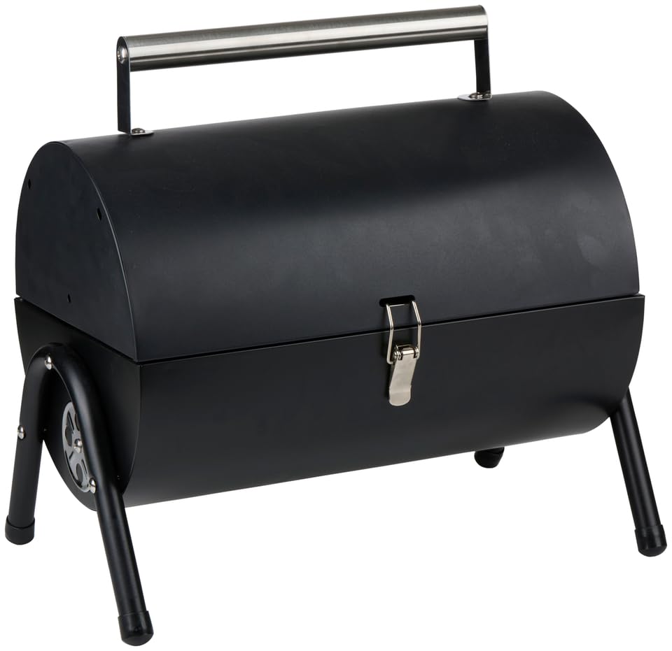Alpina Draagbare Tafel Houtskool BBQ - Zwart
