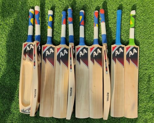 Image of Willow Master Livesporting AA Hard Tennis Kashmir Willow Cricket Bat for Men & Youth (15+ Years) | Lightweight 1 kg Full Size Tennis Ball Practice Bat