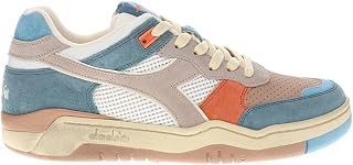 Mens B.560 Tourney Italia Lace Up Sneakers Shoes Casual - Blue, Brown, Orange
