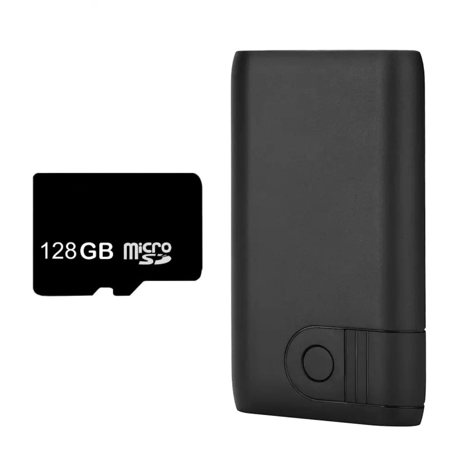 Wireless Wi-Fi Sound Recorder, 9-Month Battery Life, Sound Activated, Push Notifications, Remote Download, Premium Quality Microphone (AR06 128GB)
