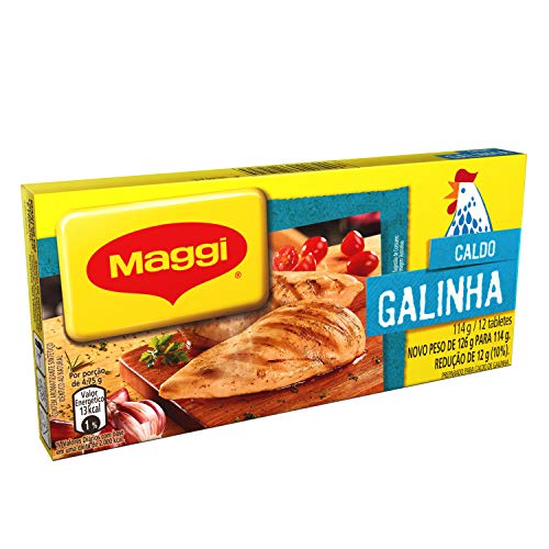 Maggi, Caldo Galinha, Tablete, 114g