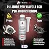 Pulitore Valvole EGR Veicoli Ibridi 300ml - IRONTEK | IT329 | Catalizzatore Senza Smontaggio | Elimina Calamine | Benzina Elettrica