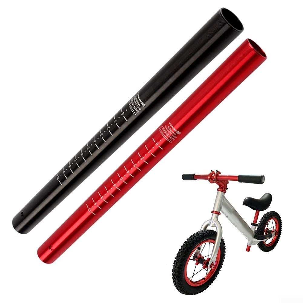 Tige de selle de vélo tige de selle en acier 180-400mm 25.4-31.8mm Tube pour enfants pièces de chaise de vélo accessoire de tige de selle de cyclisme pour enfants  18