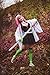 Nuoqi Mitsuri Cosplay Wig Kanroji Mitsuri Wig 3 Braided Hair Womens Pink Green Cosplay Wigs Halloween