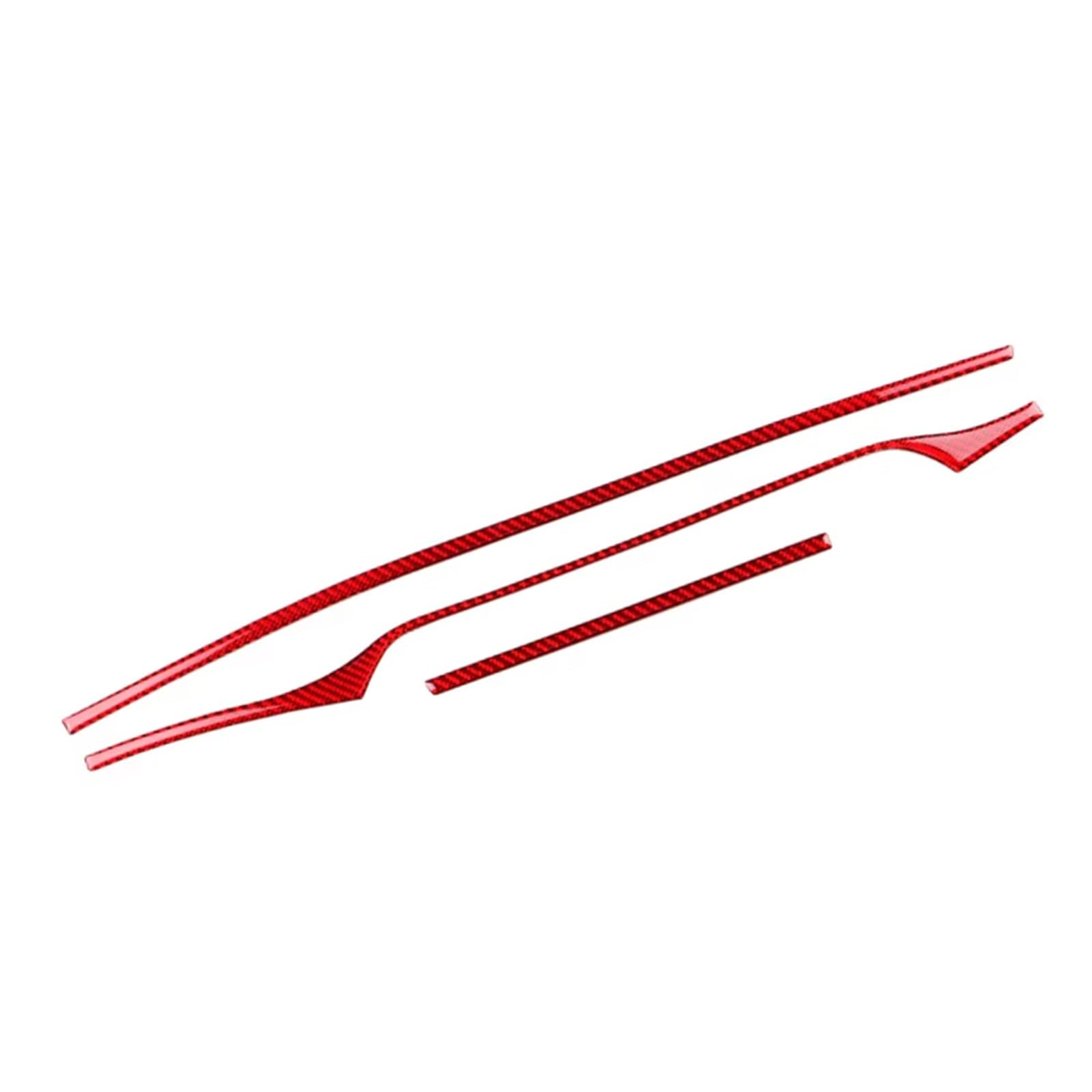 Center Console Trim Compatible with Kia for Stinger 2019 2020 2021 2022 2023 LHD RHD Car Central Control Strip Trim Cover Interior Sticker Accessories