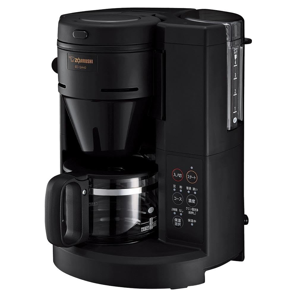 象印マホービン コーヒーメーカー 全自動 ブラック EC-SA40-BA Amazon | 象印マホービン コーヒーメーカー 全自動 ブラック EC-SA40