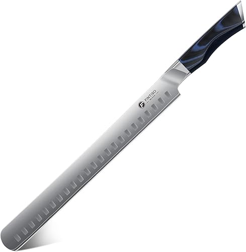 Miniatura 11 de FINTISO - Cuchillo de chef de 8 pulgadas, cuchillo de cocina de gama alta con mango G10, cuchillo de cocina profesional de acero inoxidable japonés