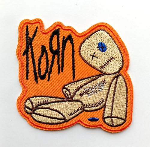disegno Hobbies and patch toppa termoadesiva ricamata band gruppo musicale heavy metal punk rock anni 90 badge da stirare o cucire decorazione zaino felpa maglia borsa giacca jeans adulto ragazzo