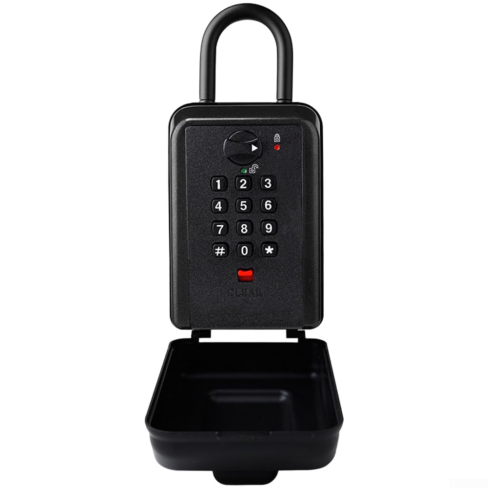 Caja de seguridad para llaves en exterior para alquiler vacacional y familias