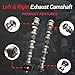 3.6 Pentastar 4Pcs Camshafts w/ Rockers Arm Lifters Kit Fit for Ram 1500 Dodge Durango Jeep Wrangler Grand Cherokee Chrysler Pacifica 3.6L 2016-2024 Replace#5047912AC