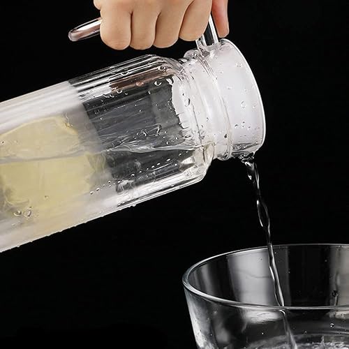 Miniatura 4 de 2 tapas de vidrio para jarras de agua, de plástico de grado alimenticio, antipolvo, resistentes a las salpicaduras, cubiertas para jarras de