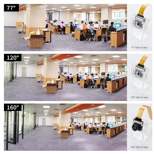 Image of Yahboom 8MP IMX219 CSI Camera Compatible with Jetson Orin Super Kit 3280x2464 Vision IR 160 Ultra Wide Angle Camera Module (IMX219 160Camera+15 /22pin)