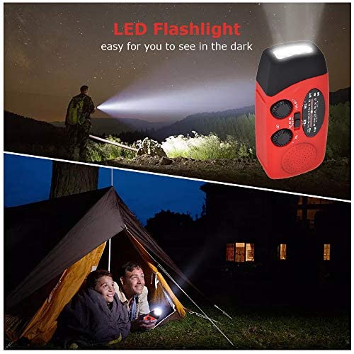 Docooler Radio Portatile con Lampada da Lettura