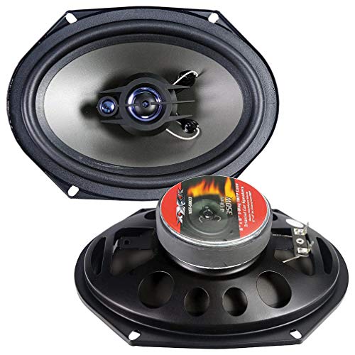Audiopipe XGT6803 Speaker 6x8 3-way Xxx 350 Watts [no Grills]