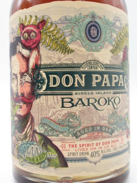 Amazon.co.jp: 【ギフト】 ドンパパ バロコ 箱付き 40度 700ml : 食品