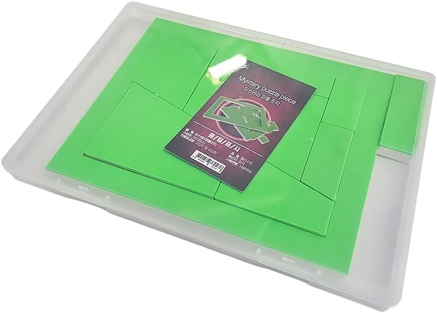 Mystery Puzzle Pieces – Magical Shape-Shifting Illusion with Plastic Gimmick for Stunning Stage & Close-Up Magic
