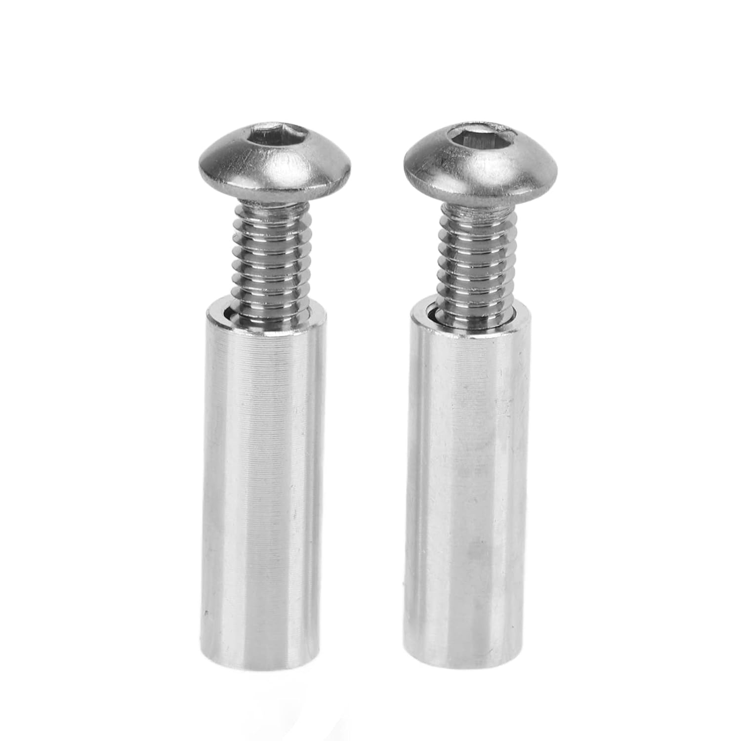 MEIJUN 2/3/6 Speed Bicycle Chain Tensioner Wear Resistance Folding Bike Chain Guide Tensioner (Silver)