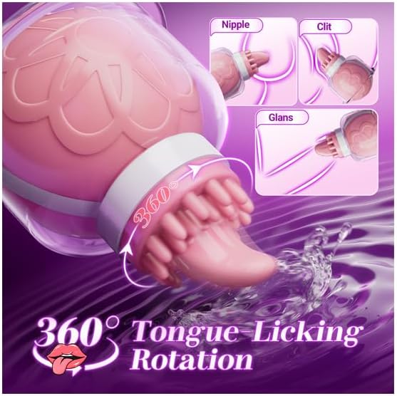Nipple Vibrator Nipple Sex Toy for Women, Nipple Sucker Stimulator 10 Powerful Rotating Vibration Modes