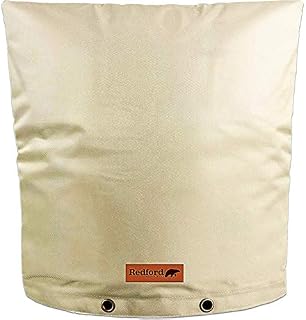 Redford Supply Pro Outdoor Backflow Preventer Insulation Cover for Winter Pipe Freeze Protection