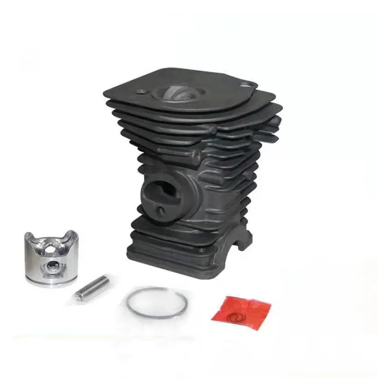 42mm zestaw filtrów powietrza tłoka cylindra z powłoką Nikasil Ftis dla Husqrvan 340 345 350 piła łańcuchowa 503870276 537024002w uszczelka olejowa rura wlotowa