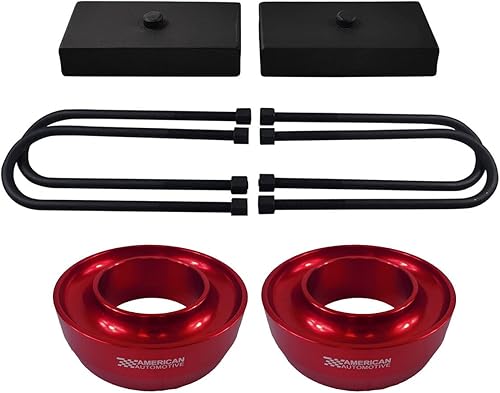Kit de elevación completa Ford F150 1997-2003 2WD 3" separadores de resorte delantero + elevación trasera de 2 pulgadas