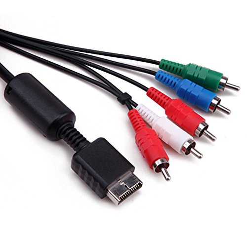 Cuziss Premium High Resolution Av Cable 3 Analog Av Multi Out To Component Cable For Playstation 3 Ps3, Playstation 2 Ps2 #TOP2