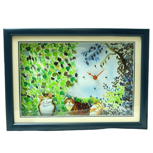 マンハッタナーズ 置き時計 掛け時計 ジオラマ 時計 希少品 ネコ マンハッタナーズ 置き時計 掛け時計 ジオラマ 時計 希少品 ネコ