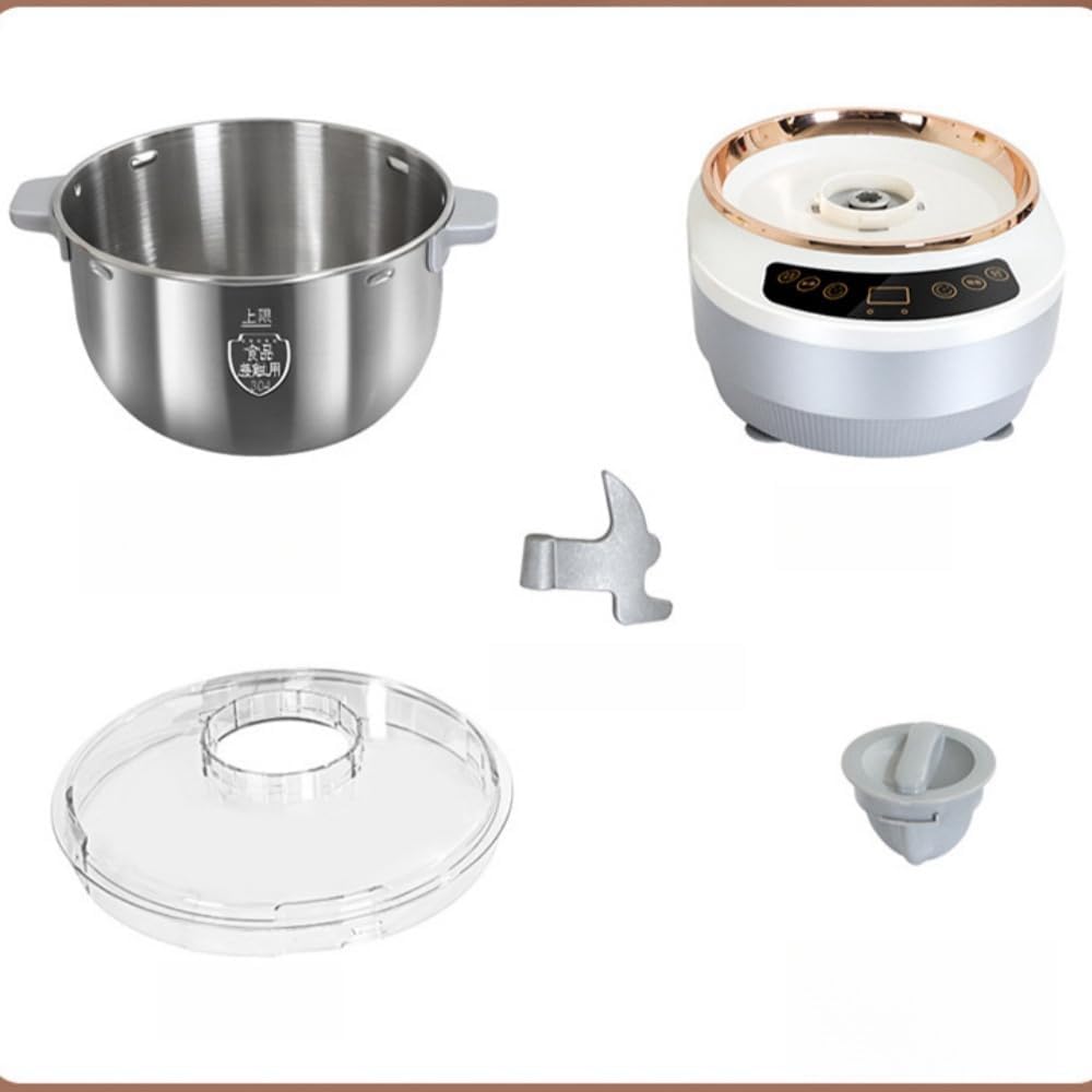 5L パンこね機 ニーダー 家庭用パンこね機 5L 110V ステンレスポット