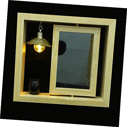 VICASKY 1 Ensemble Cadre Photo Commémoratif avec Urne Funéraire pour Cendres pour Table pour Mémoriser Vos Photo Cadre Urne