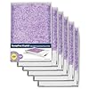 PetSafe ScoopFree Disposable Crystal Cat Litter Tray – Easy Cleaning Box – Refill Tray for Electric Litter Box – Lavender Scent – 4.3 lb Bags – 6 Pack