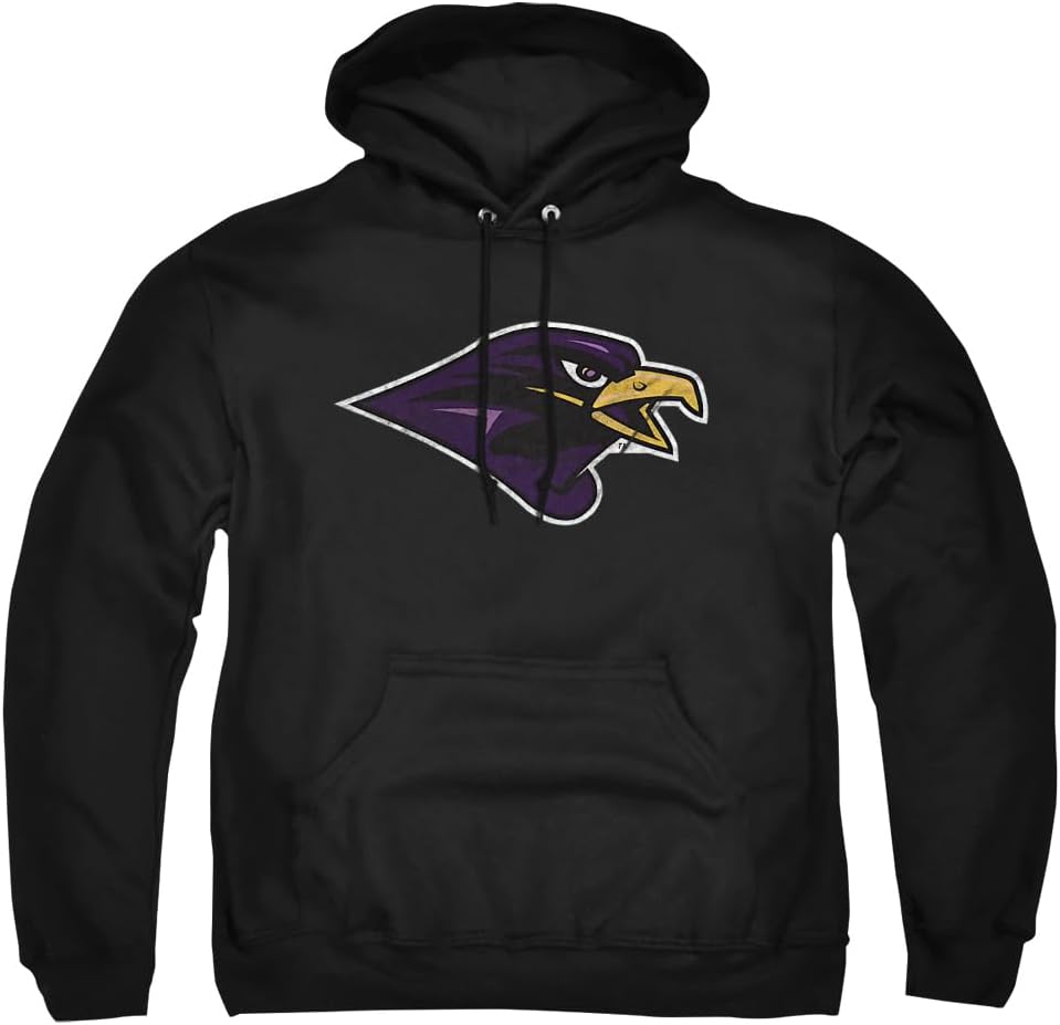 LOGOVISION Official Collegiate Distressed Primary Logo Adult Pullover Hoodie Collection
