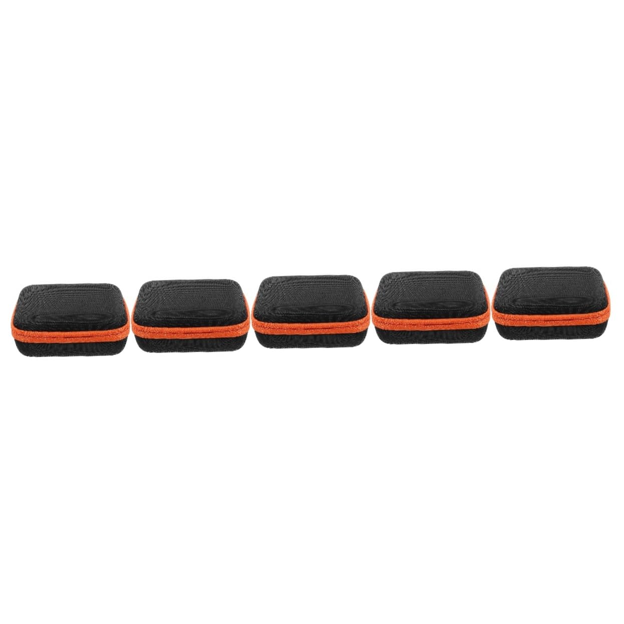 VICASKY Lot de 5 sacs de rangement Yoyo avec fermeture éclair lisse Étui portable pour Yo-yos Stable et durable pour la maison, les voyages, l'école et les fêtes