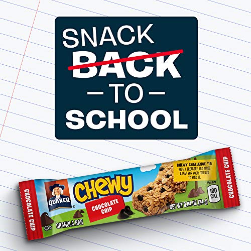 Quaker Chewy Granola Bars, Chewy & Dipps Variety Pack, (58 Bars) #TOP6
