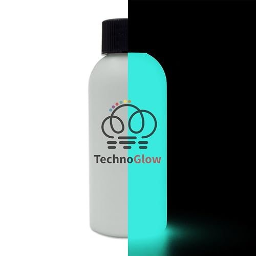 Glow in The Dark Paint, Aqua Bright Glow - Multiple