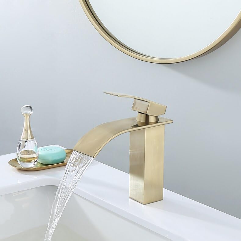 Robinet de cascade pour lavabo idéal pour moderniser une salle de bain