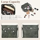 Gladdon Small Crossbody Bag for Women, Shoulder Bags with Wide Adjustable Straps, Ladies Handbag Large Capacity Purse Green - Image 5