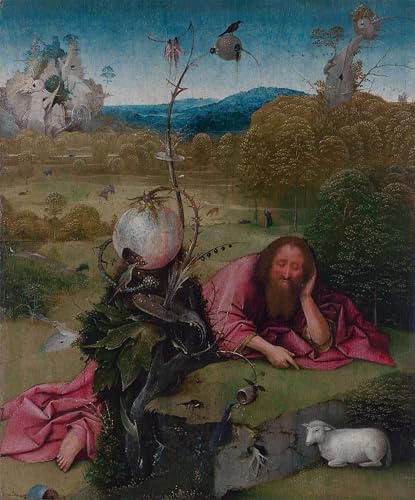 Affiche Graffiti Hieronymus Bosch 60x90cm - Poster d'Art Mural pour Décoration Maison