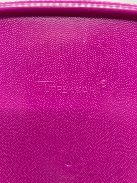 Tupperware Modular Mates Square Replacement Lids Seal Lid 1623 Maroon 7" x 7"