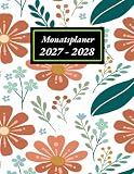2 jahres kalender 2027-2028 a4: 24 Monate von Januar 2027 bis Dezember 2028 | 2 Jahresplaner für Notieren, 1 Monat auf 2 Seiten | ( 21.59 x 27.94 cm )