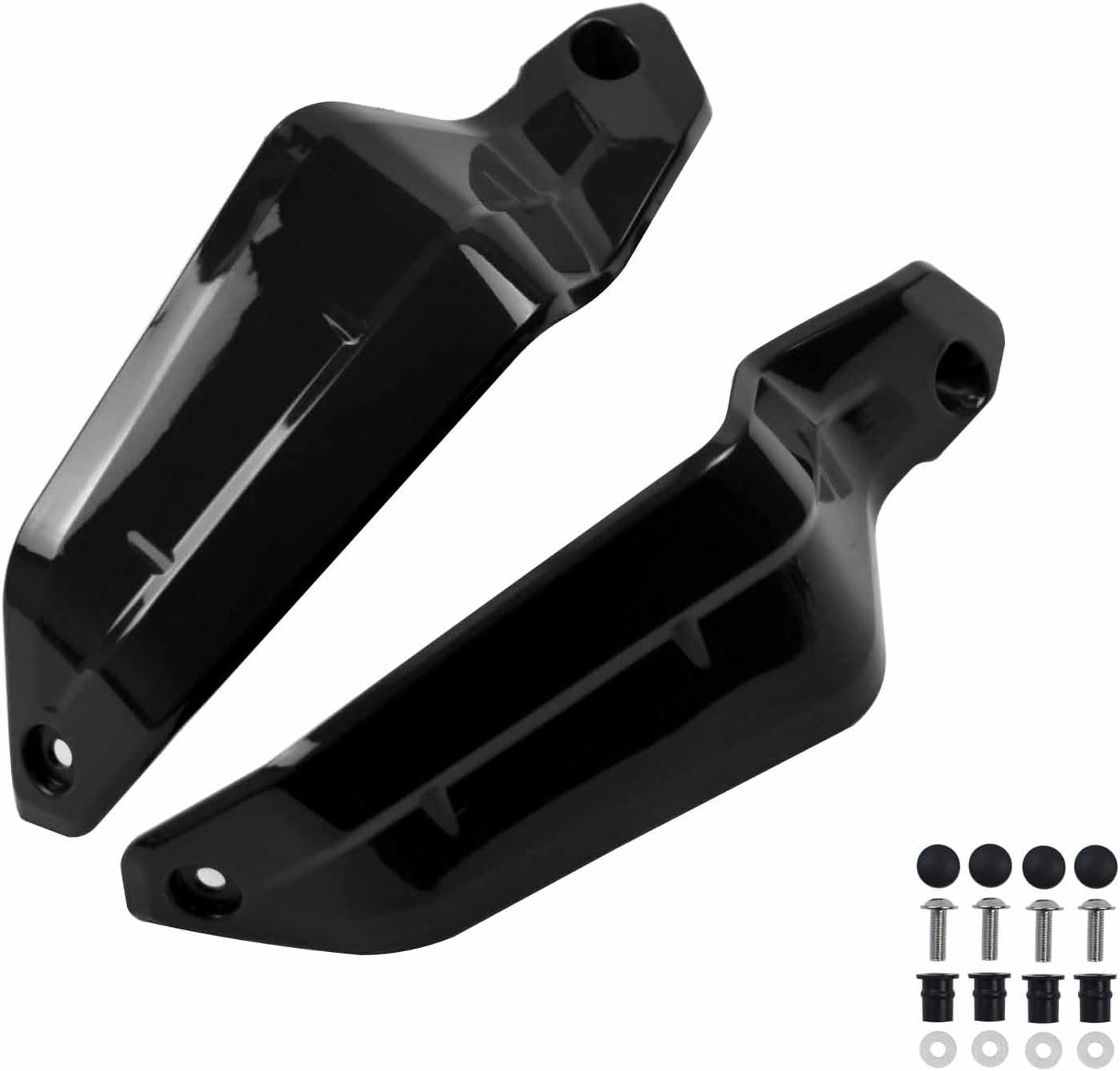 Motorcycle X-ADV 750 Handguard Windshield Extensions Hand Shield Protector Cover Bar Fit for HO-N-DA CRF 1100 L Africa Twin Adventure Sports Accessory (Black)