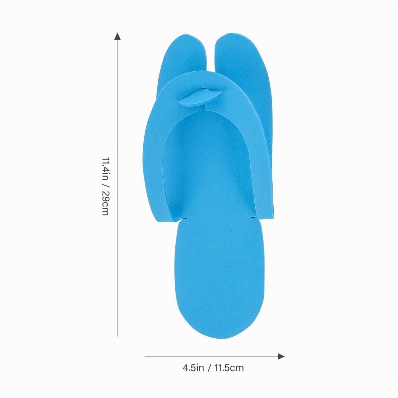 Holibanna 24 Paia di pantofole USA E getta in Schiuma per Pedicure infradito da viaggio 29 Cm