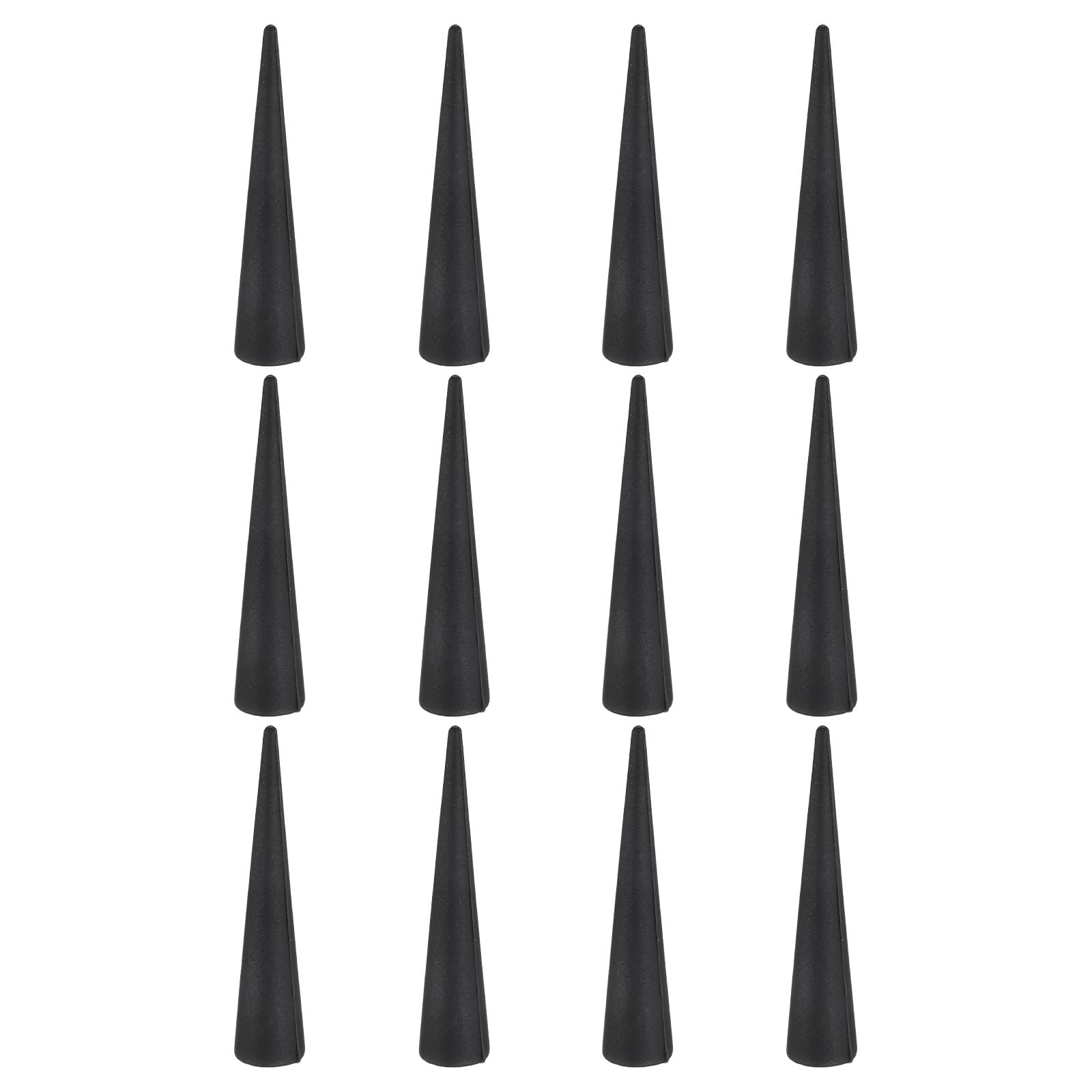 uxcell 12 Pcs Silicone Rubber Tapered Plug, 13mm to 18mm High-Temperature Solid Rubber Stoppers Silicone Plugs for Hole Plugs, Spraying, Coating, Painting Protection, Black, 25mm — Amazon image 22