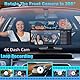 10.26 Wireless Carplay Screen 360 Rotation 4K Dash Cam Carplay/Android Auto Auto Stereo Auto Audio Empfänger mit 1080p Backup Kamera GPS Navigation/Spiegel Link/Sprachsteuerung/Siri