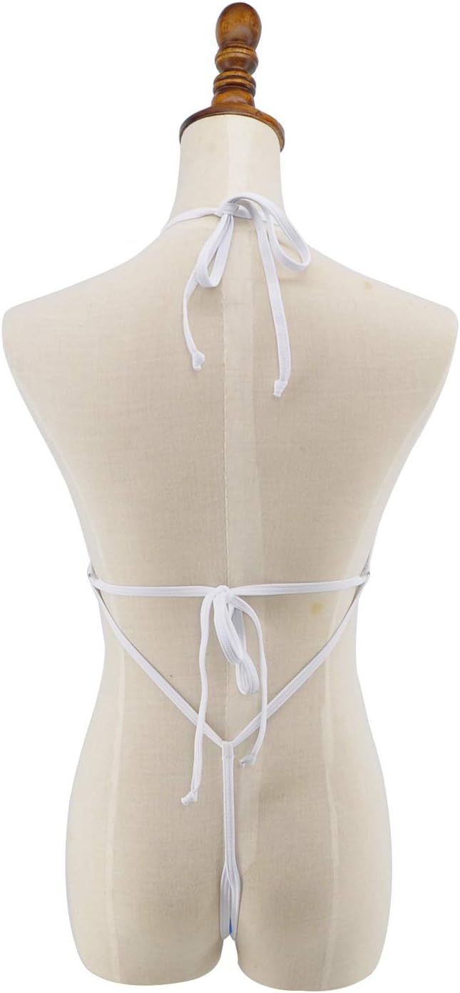 SHERRYLO Sheer When Wet Swimsuit for Women See Thru Extreme Thong G String One Piece Monokini Bodysuit Sexy Mesh Bathing Suit - Image 5